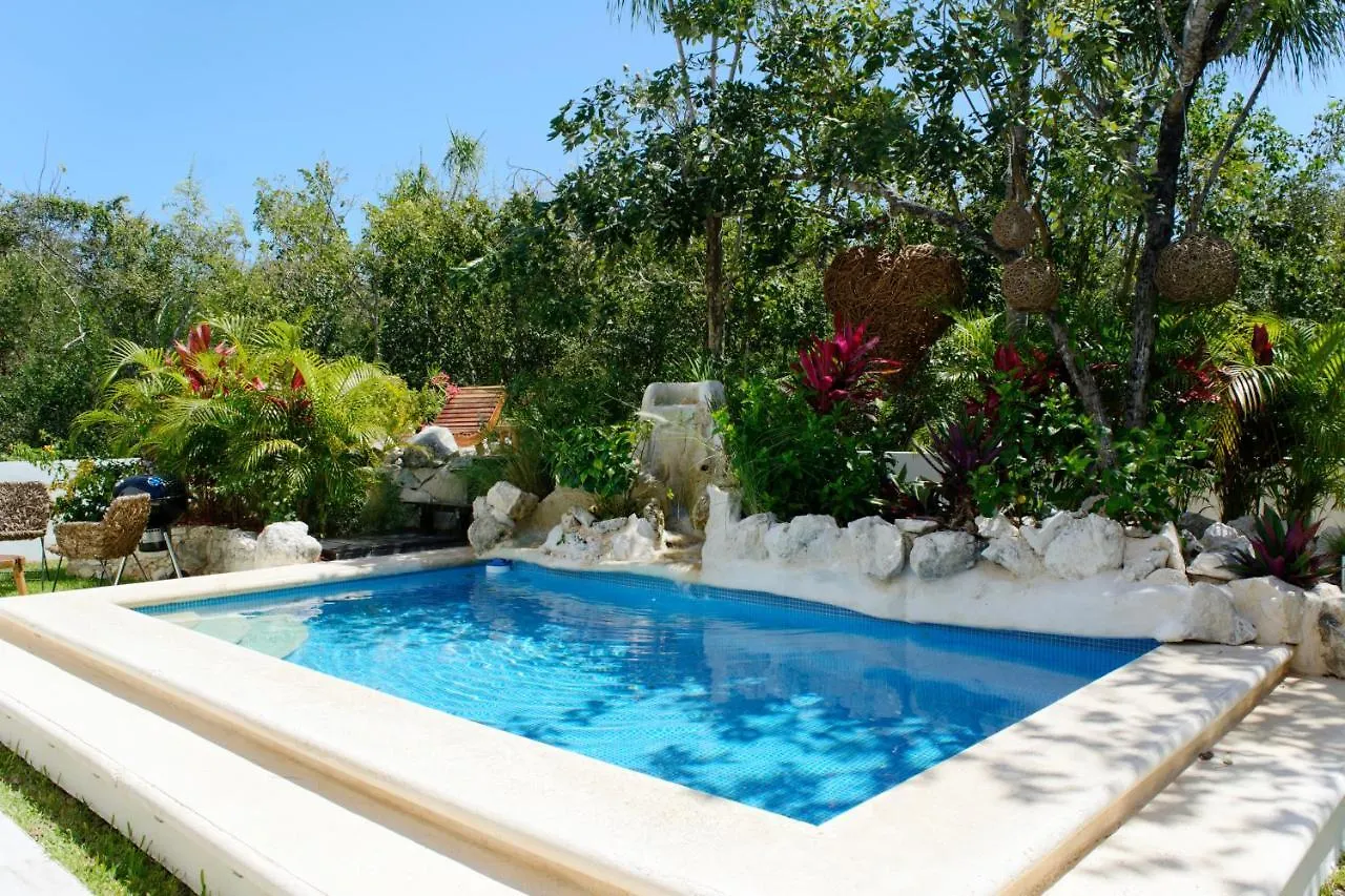Amazing Villa Inside Tulum Country Club Akumal